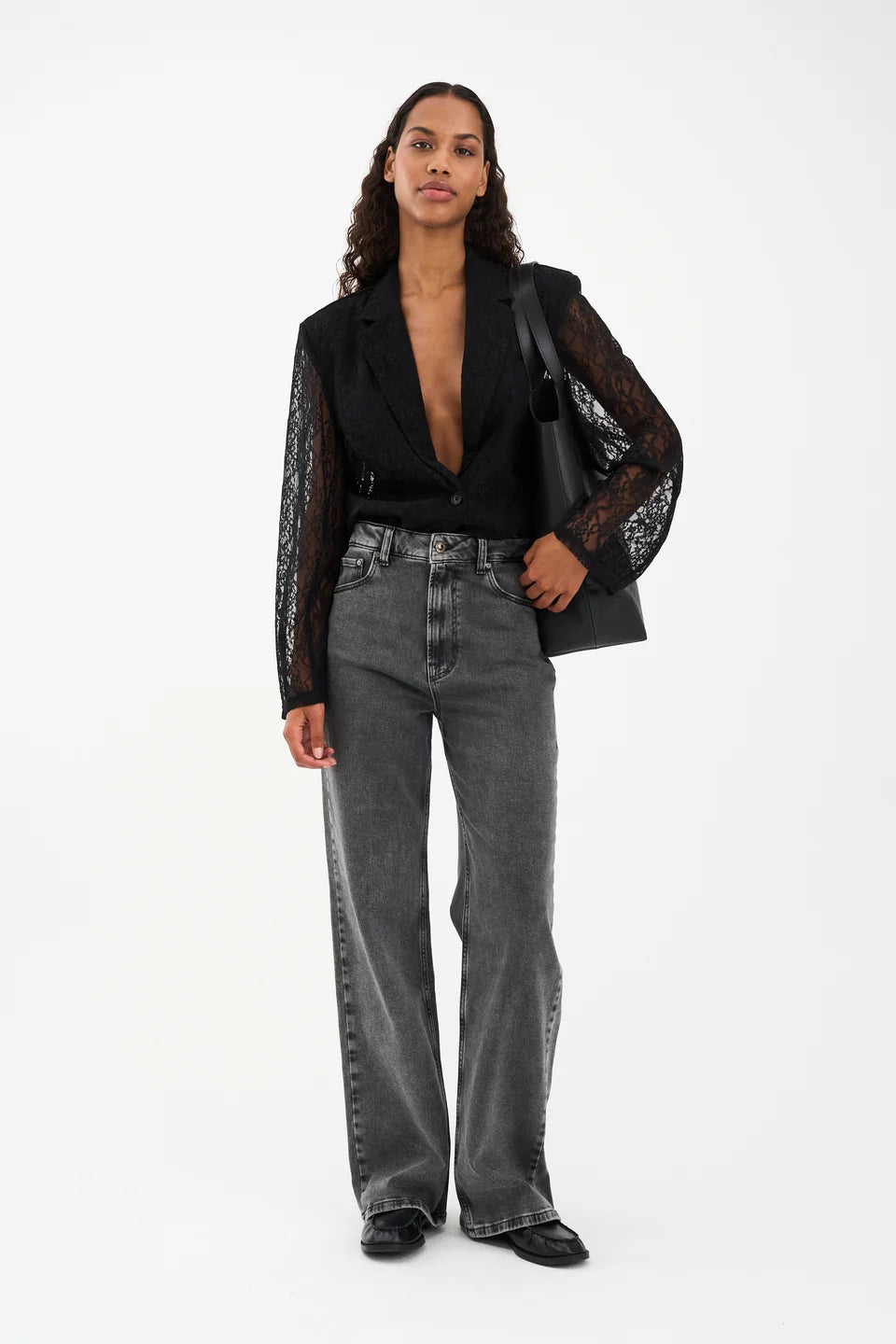 IVY-Brooke Jeans Wash Faded Grey Cannes