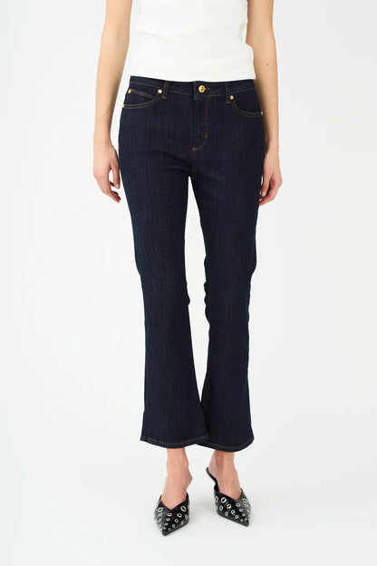 IVY-Johanna Kick Flare Jeans Wash Rinse Vicky