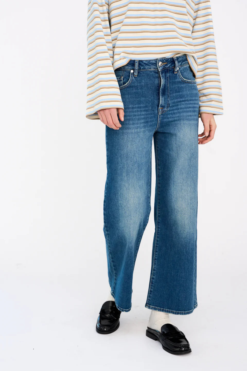IVY-Medina Cropped Jeans Wash Turin