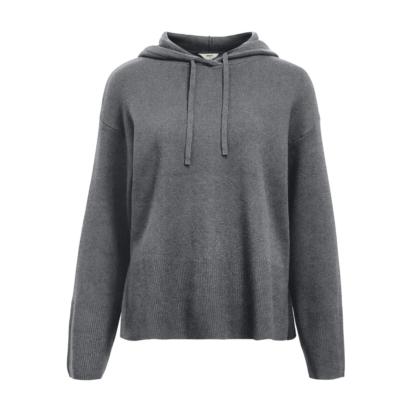 OBJREYNARD L/S LO KNIT HOODIE