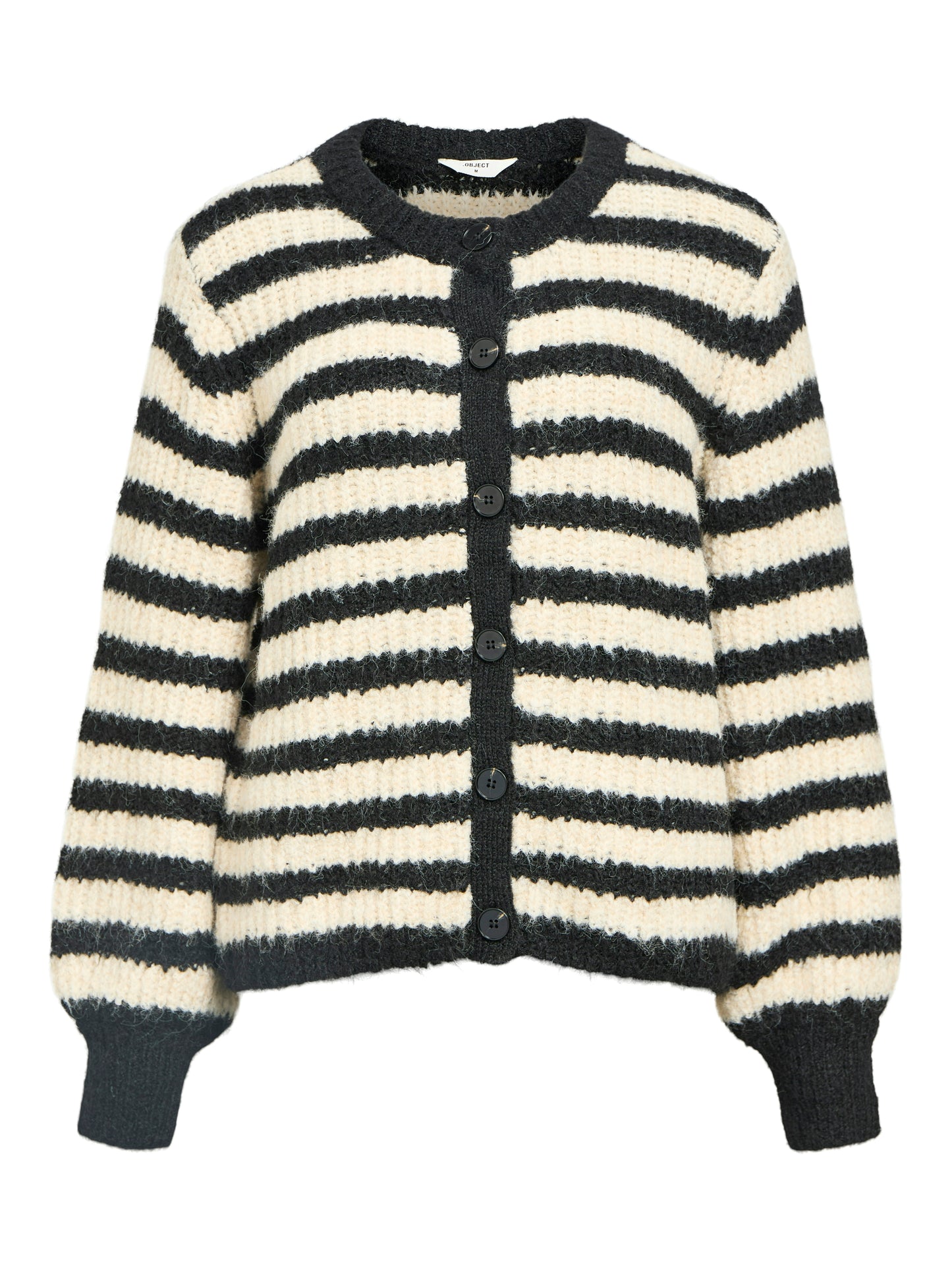 OBJMILU LS RE KNIT CARDIGAN DIV