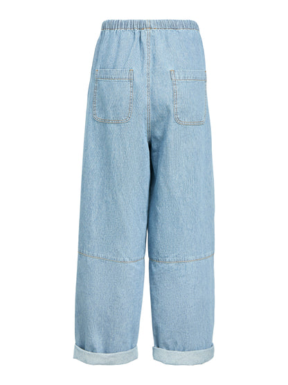 OBJRALY DENIM MW LO PANT