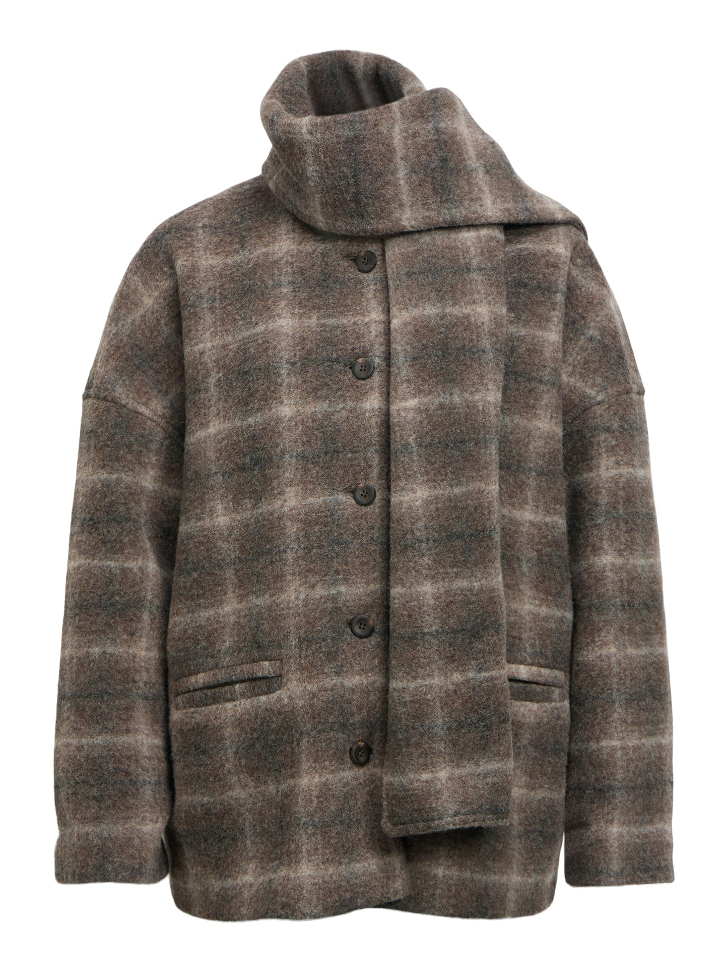OBJMAISE L/S LO SCARF JACKET