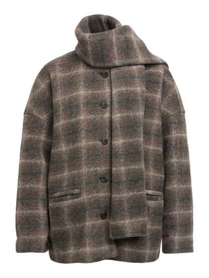 OBJMAISE L/S LO SCARF JACKET