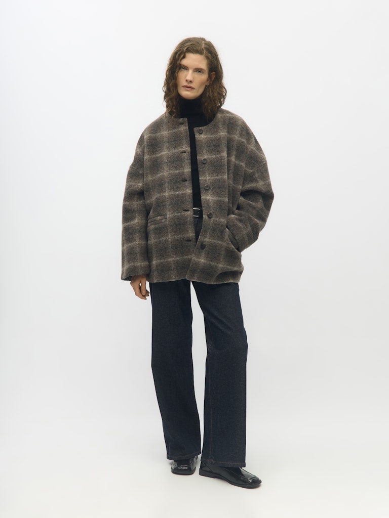 OBJMAISE L/S LO SCARF JACKET
