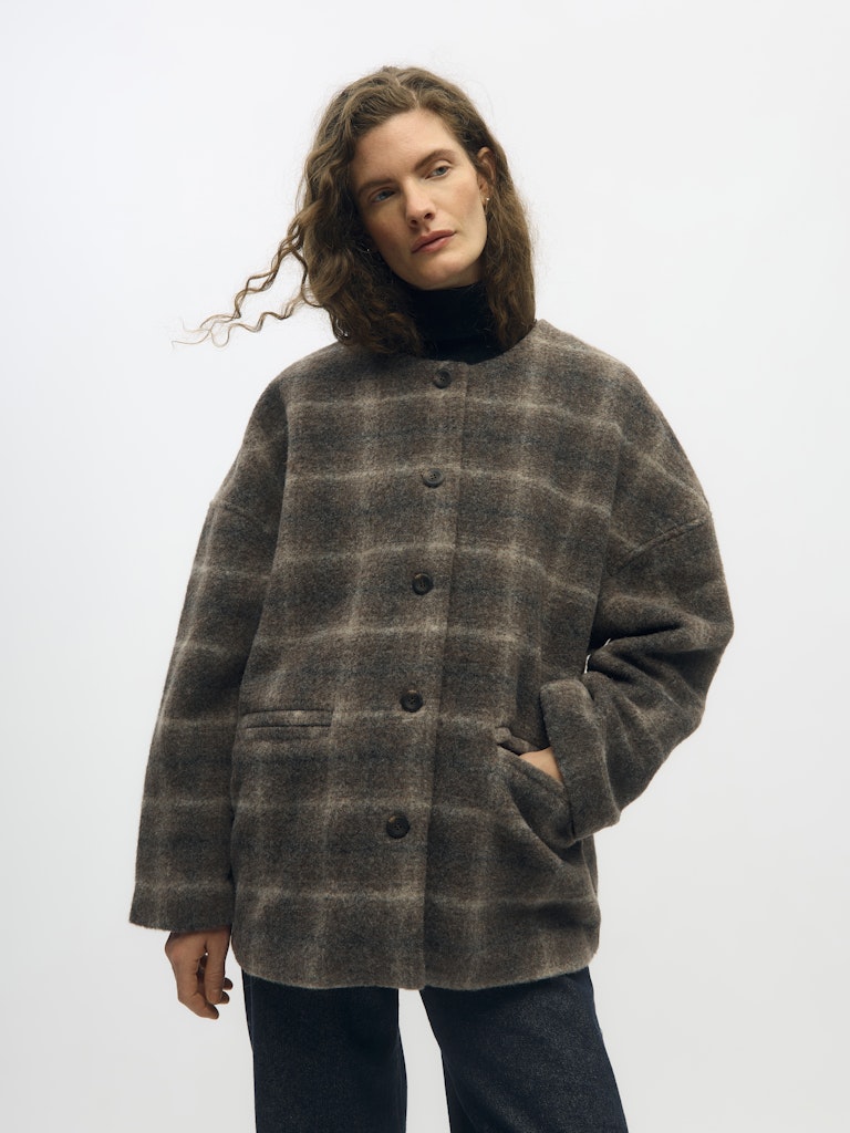 OBJMAISE L/S LO SCARF JACKET