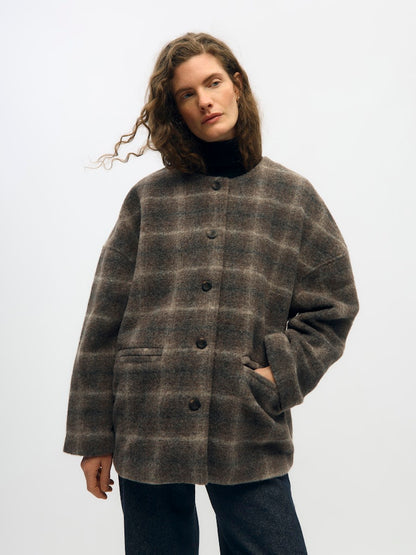 OBJMAISE L/S LO SCARF JACKET