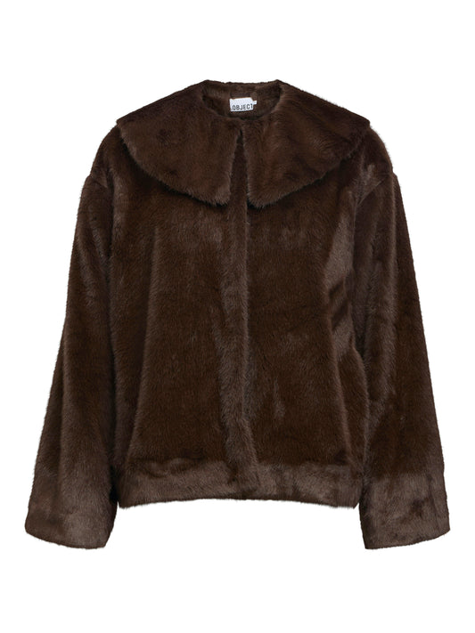 OBJCARLA COLLAR SHORT JACKET