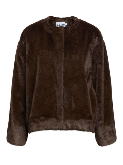OBJCARLA COLLAR SHORT JACKET
