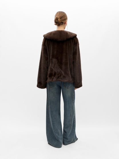 OBJCARLA COLLAR SHORT JACKET