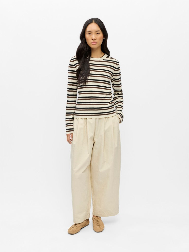OBJESTER L/S RE KNIT PULLOVER