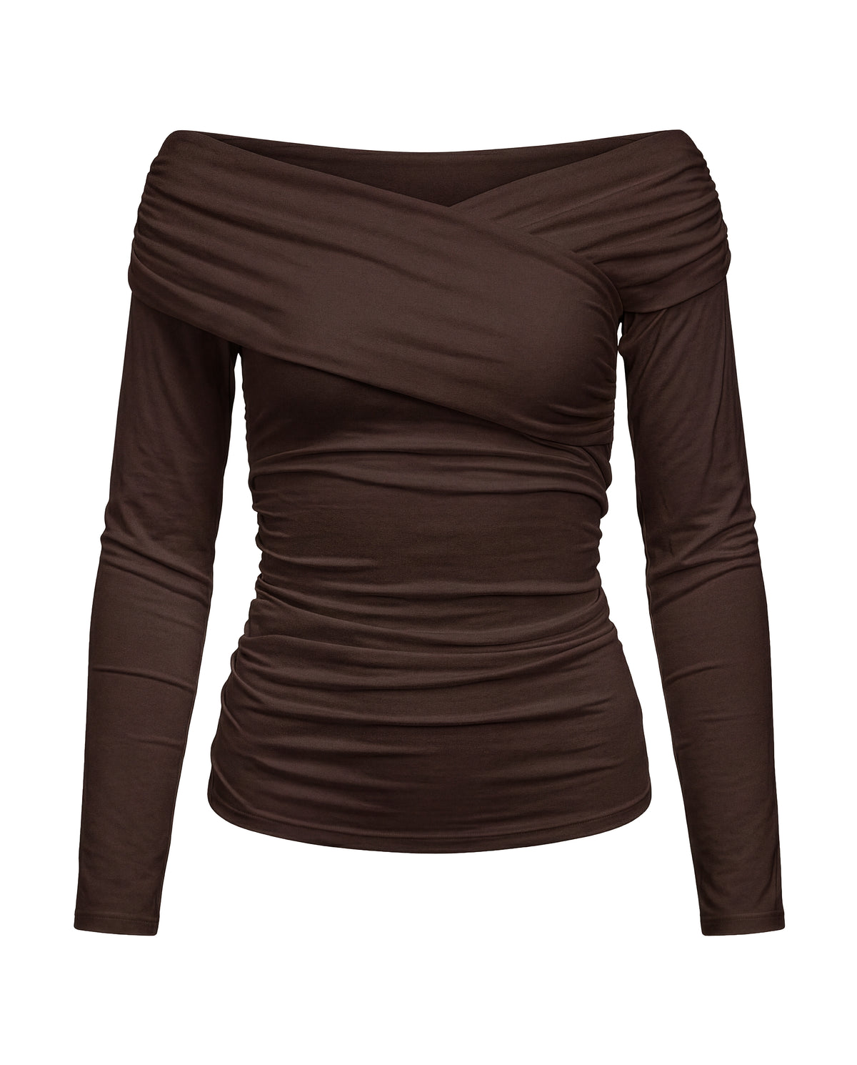 OBJLEVIH L/S CROSS OVER TOP