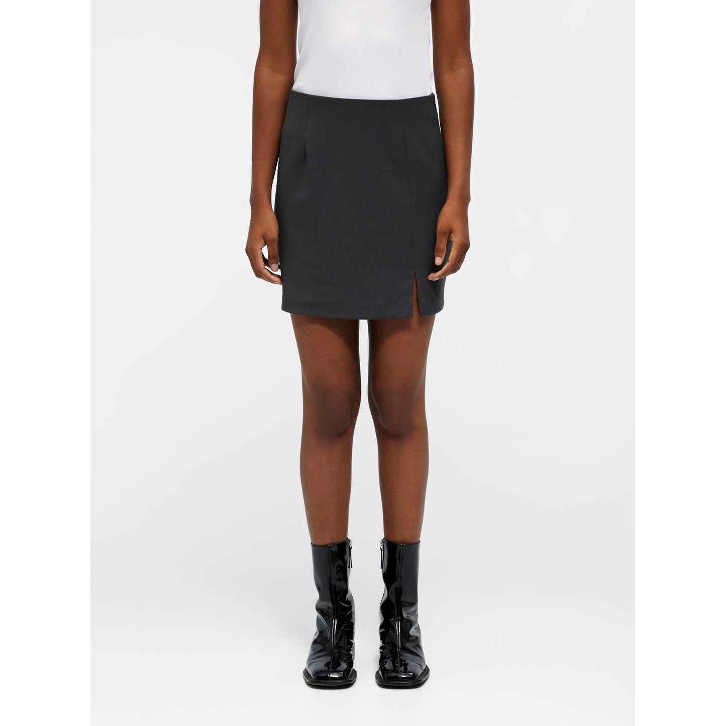 OBJLISA MW MINI SKIRT NOOS GREY