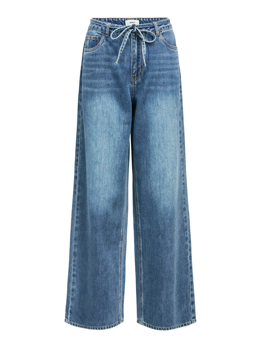 OBJROSIE MW WIDE JEANS