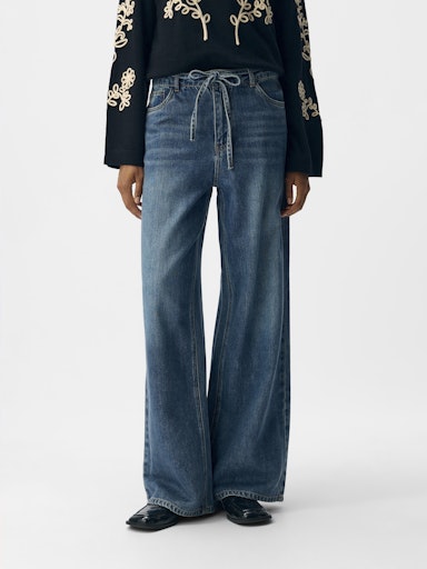 OBJROSIE MW WIDE JEANS