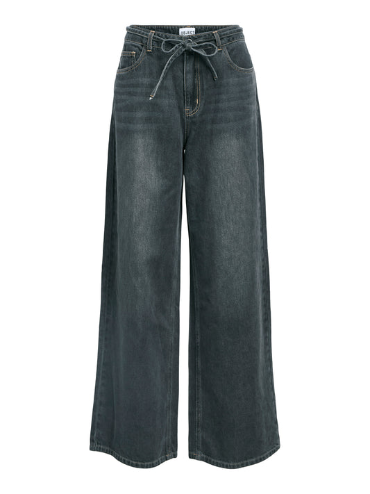 OBJROSIE MW WIDE JEANS