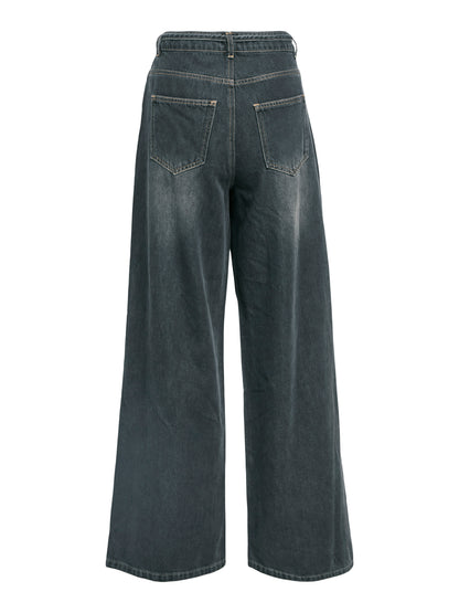 OBJROSIE MW WIDE JEANS