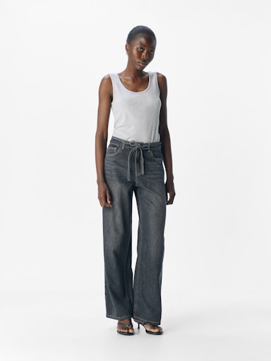 OBJROSIE MW WIDE JEANS