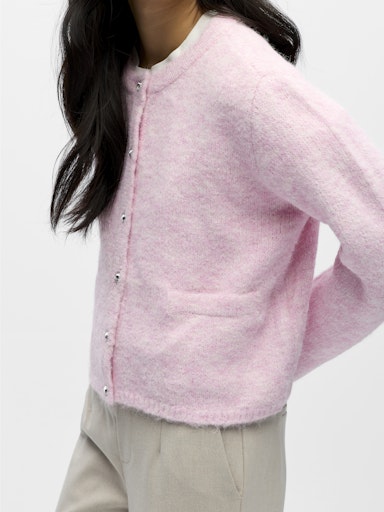 OBJSAGGIA RE L/S KNIT CARDIGAN