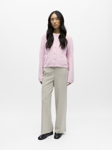 OBJSAGGIA RE L/S KNIT CARDIGAN