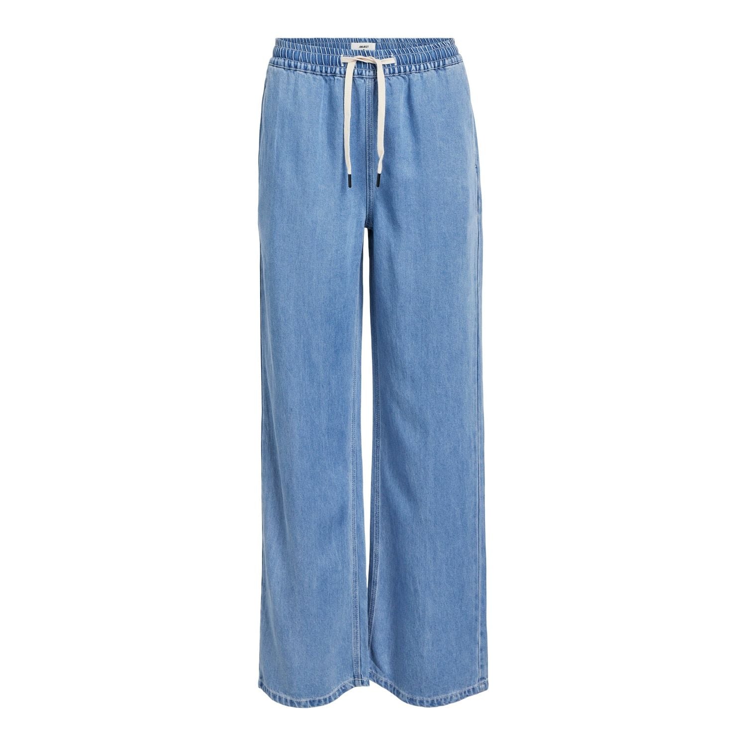 Object - Objframe Culotte Pant - 5018130 Medium Blue Denim main image 1