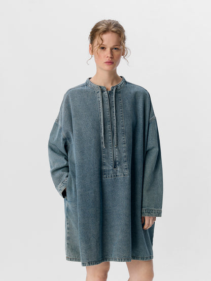 OBJMIRELA L/S OZ DENIM DRESS
