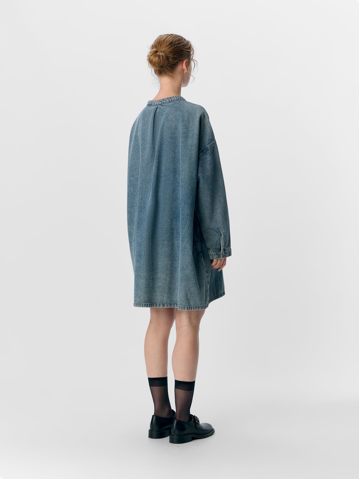 OBJMIRELA L/S OZ DENIM DRESS