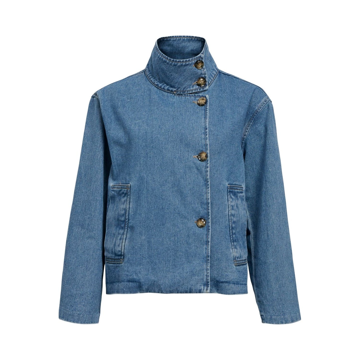 OBJTILLA GRO L/S LO DENIM JACKET