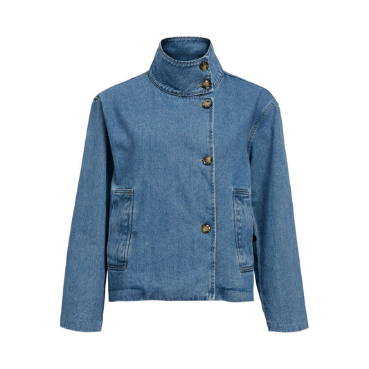 OBJTILLA GRO L/S LO DENIM JACKET