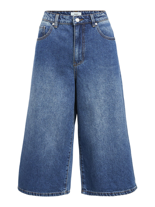 OBJSOFIA MW DENIM BERMUDA SHORTS