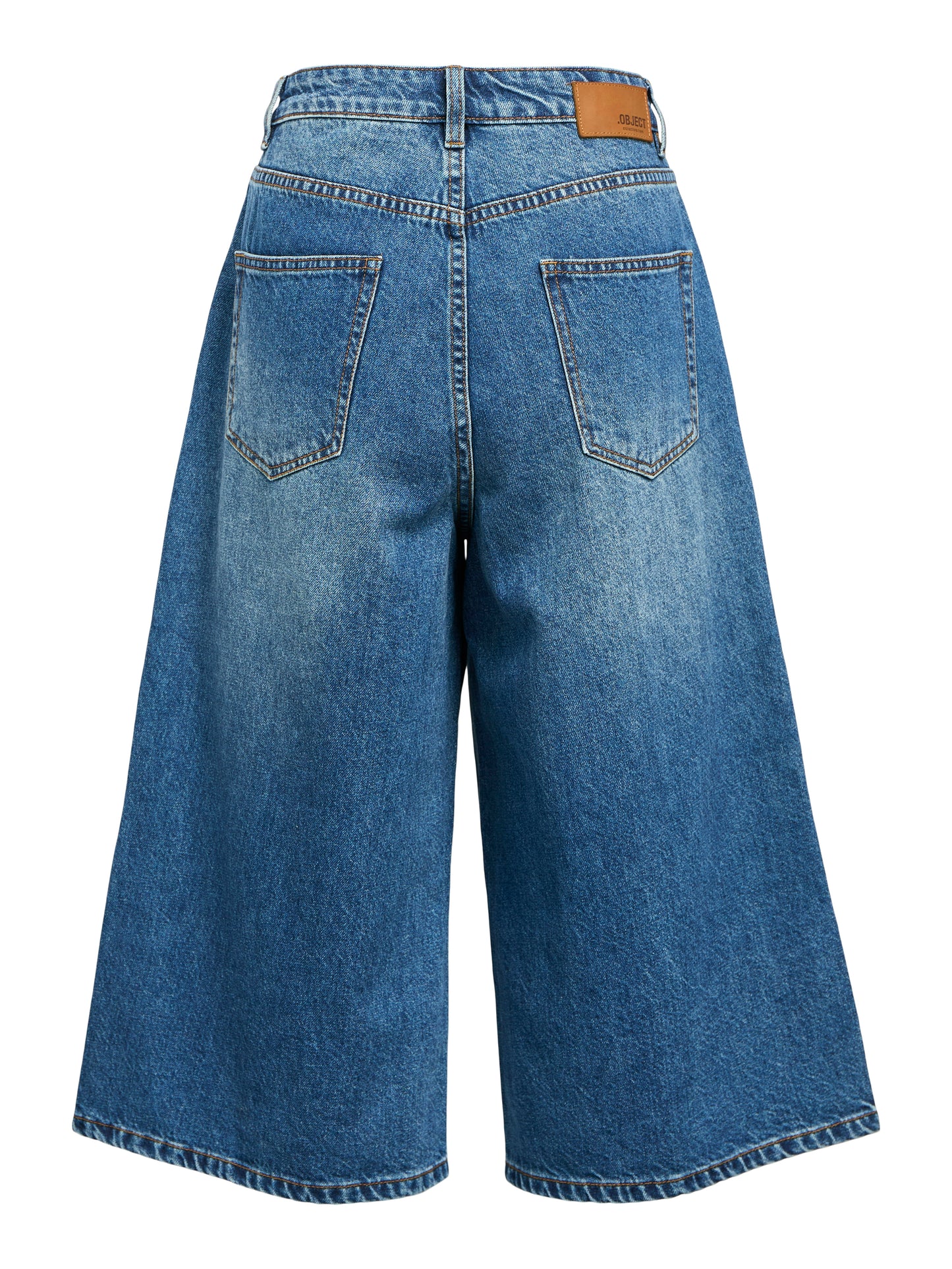 OBJSOFIA MW DENIM BERMUDA SHORTS