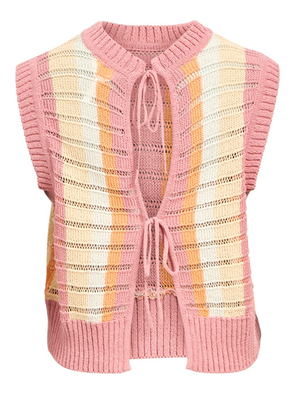 OBJLUNNA S/L RE KNIT TOP