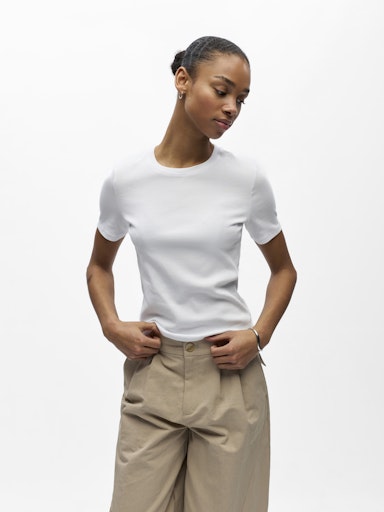OBJMOLI S/S SLI T-SHIRT