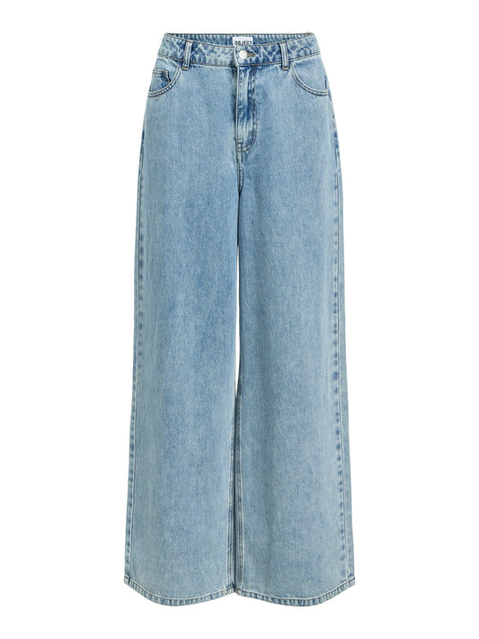 OBJLUCA TRI MW WIDE LOOSE JEANS
