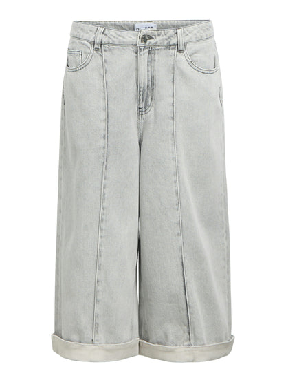 OBJGAIL MW LO BERMUDA DENIM SHORTS