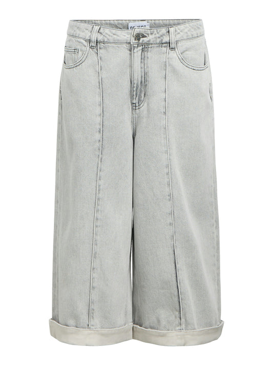 OBJGAIL MW LO BERMUDA DENIM SHORTS