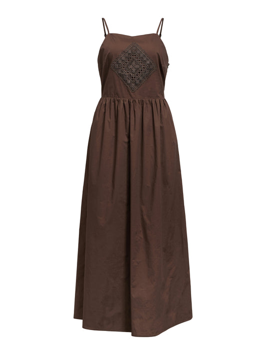 OBJDIDDE HOPE S/L MIDI DRESS