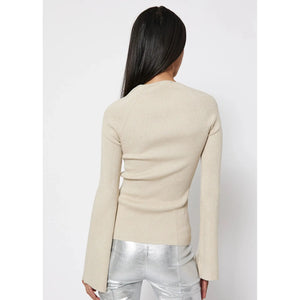 
                  
                    Ladda bild in galleri, Sherry WS Metallic Knit Top
                  
                