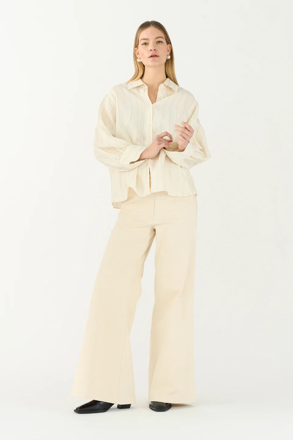 Ellen wide Ecru