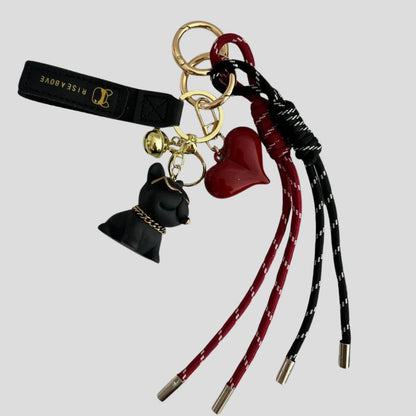 STICKY BESTIE, BAG CHARM SET - Red