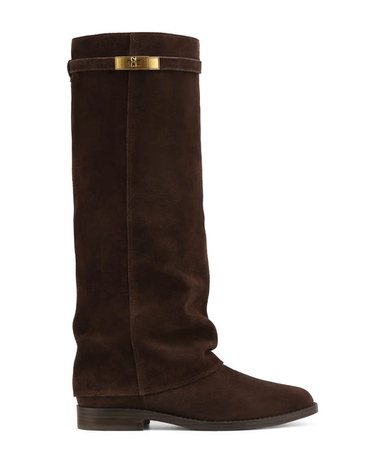 Vespa brown suede