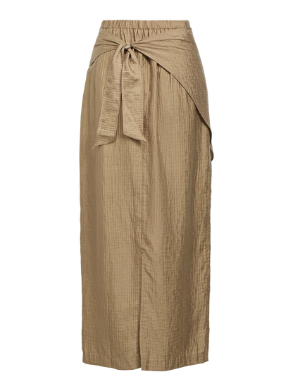 OBJSUNAY LAYERED LONG SKIRT