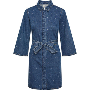 
                  
                    Ladda bild in galleri, YASRISTO 7/8 DENIM SHIRT DRESS
                  
                