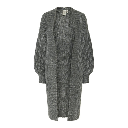 YASDALLY LS LONG KNIT CARDIGAN