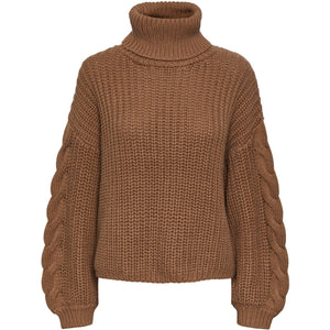 
                  
                    Ladda bild in galleri, YASSANNE LS KNIT ROLLNECK PULLOVER
                  
                