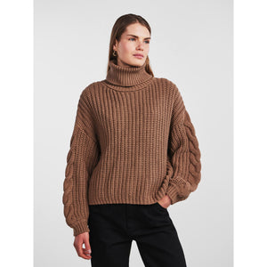 
                  
                    Ladda bild in galleri, YASSANNE LS KNIT ROLLNECK PULLOVER
                  
                