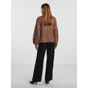 
                  
                    Ladda bild in galleri, YASSANNE LS KNIT ROLLNECK PULLOVER
                  
                
