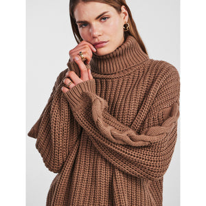 
                  
                    Ladda bild in galleri, YASSANNE LS KNIT ROLLNECK PULLOVER
                  
                