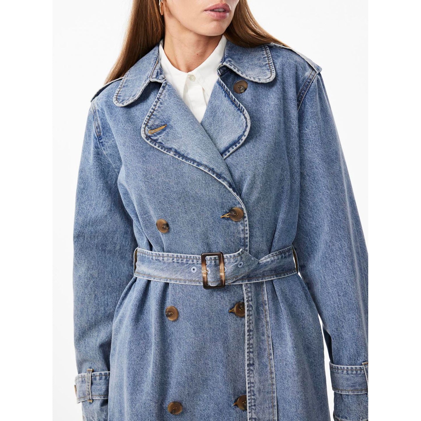 YASKARLI LS DENIM TRENCHCOAT S.