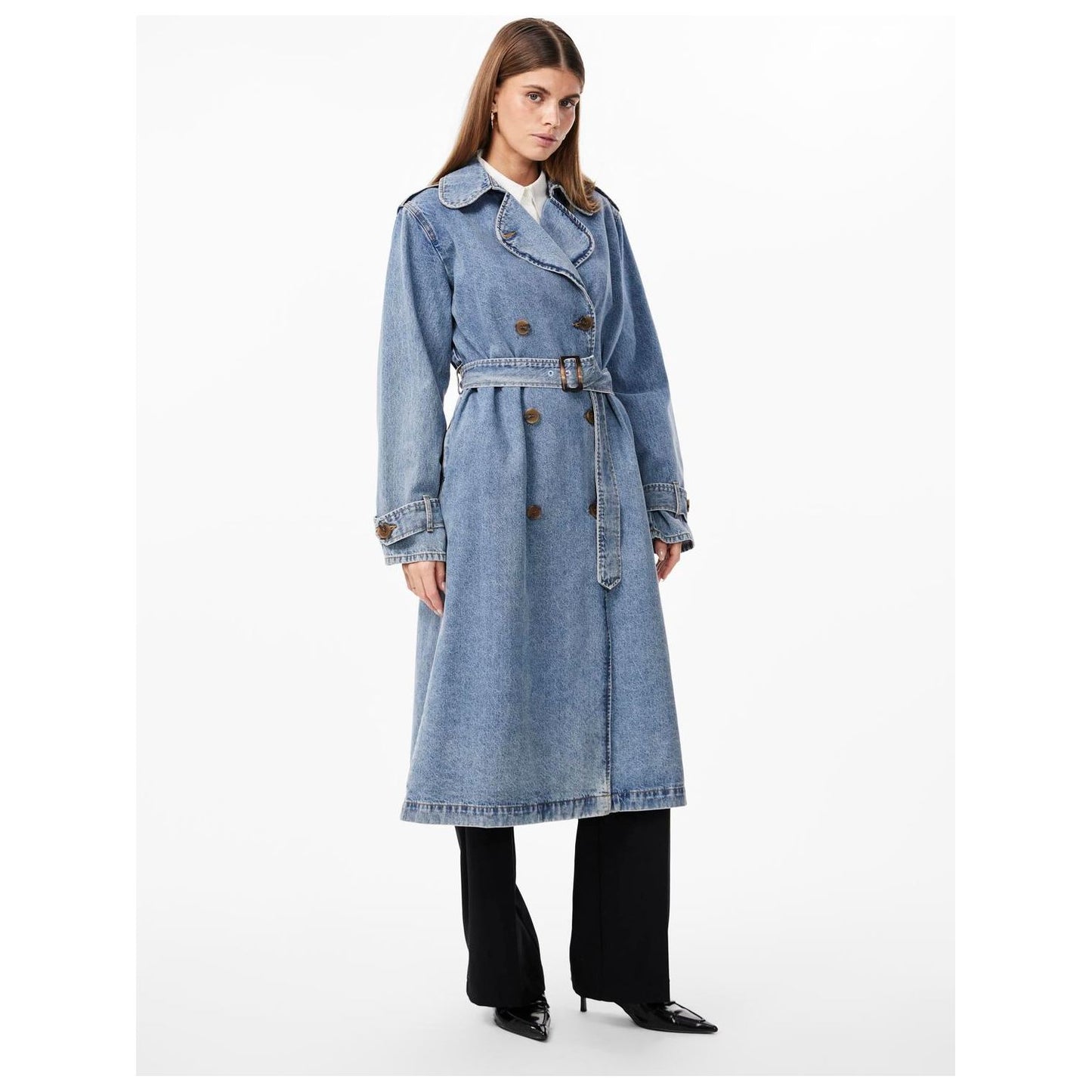 YASKARLI LS DENIM TRENCHCOAT S.